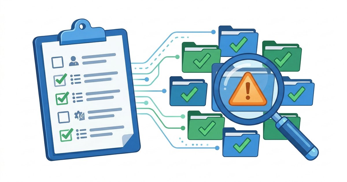Workspace checks audit every project against your standards